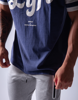 LÝFT Wash Big T-Shirt - Navy
