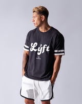 LÝFT Wash Big T-Shirt - Black