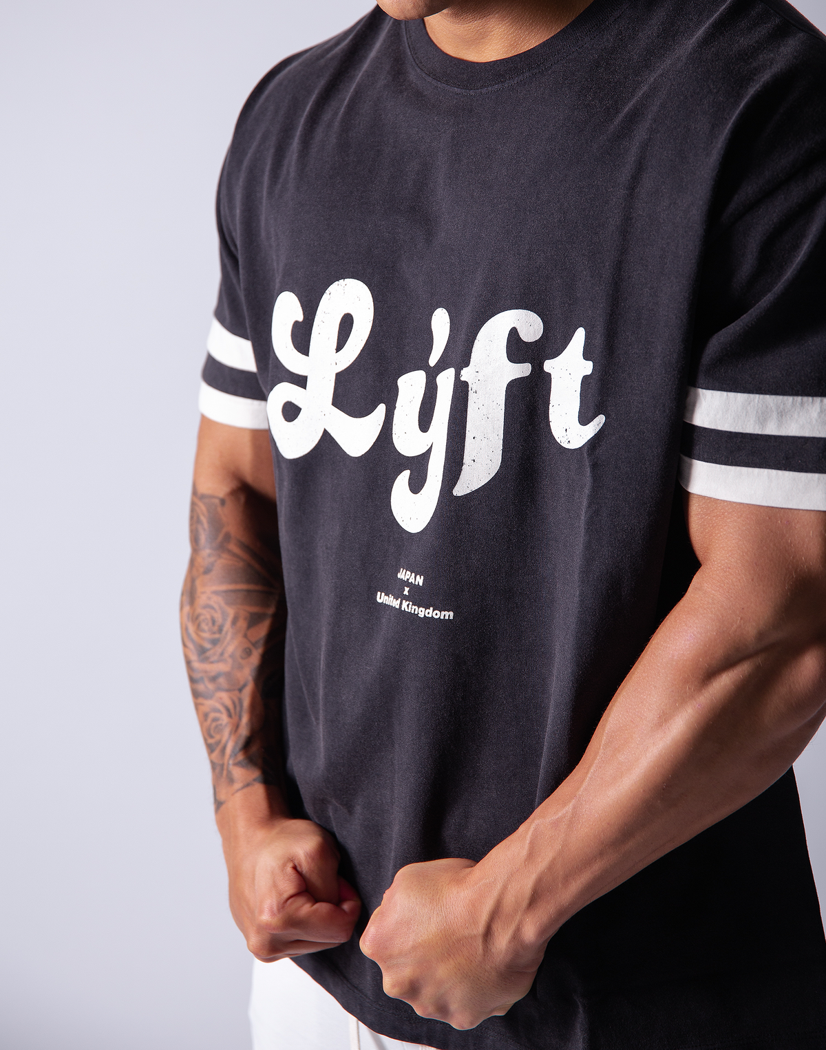 LÝFT Wash Big T-Shirt - Black