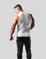 Shoulder Pattern Emblem No Sleeve - White