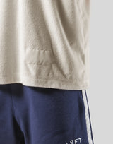 Outline Logo Pile Big T-Shirt - White