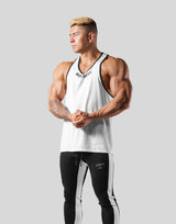 Neck Paint Training Tanktop - White