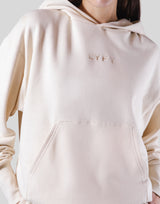Relax Fit Sweat Hoodie - ivory