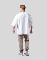 Old English Extra Big T-Shirt - White