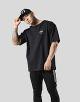 Thunder Logo Big T-Shirt - Black