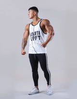 Lightning Paint Training Tanktop - White