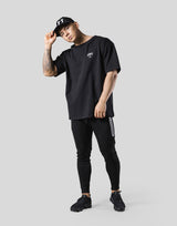 Thunder Logo Big T-Shirt - Black