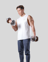 2Way Stretch Loose Fit Tanktop - White