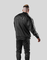 LÝFT Logo Line Track Jacket - Black