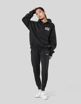 LÝFT Club Sweat Polo Shirt - Black