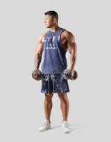 Standard Logo Vintage Drop Shoulder Tanktop - Navy