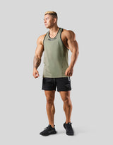 Neck Paint Training Tanktop - Olive