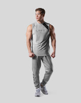 Shoulder Pattern Emblem No Sleeve - Grey