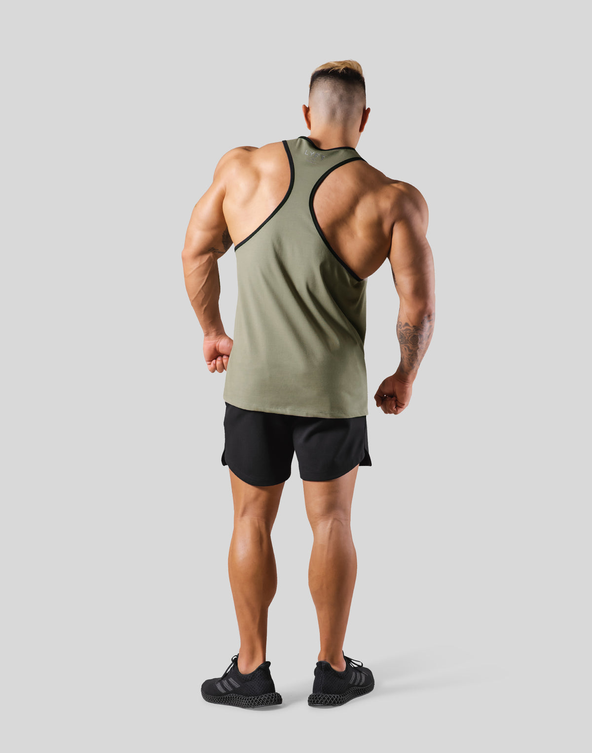 Neck Paint Training Tanktop - Olive