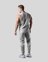 Shoulder Pattern Emblem No Sleeve - Grey