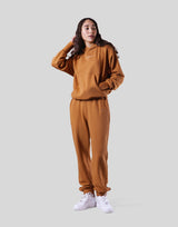 Relax Fit Sweat Hoodie - Beige