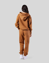 Relax Fit Sweat Hoodie - Beige