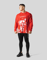 Lion Long Sleeve T-Shirt - Orange