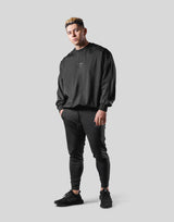 2Way Stretch Pullover Tops - Black