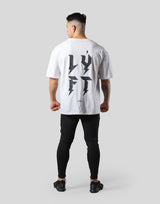 Thunder Logo Big T-Shirt - White