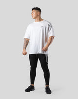 Thunder Logo Big T-Shirt - White