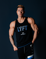 LÝFT Stripe Standard Fit Tanktop - Black