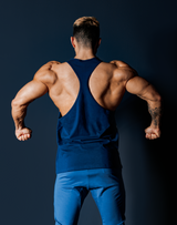 Stripe Training Tanktop - Navy