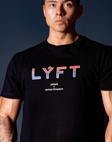Two-Tone LÝFT Standard T-Shirt - Black