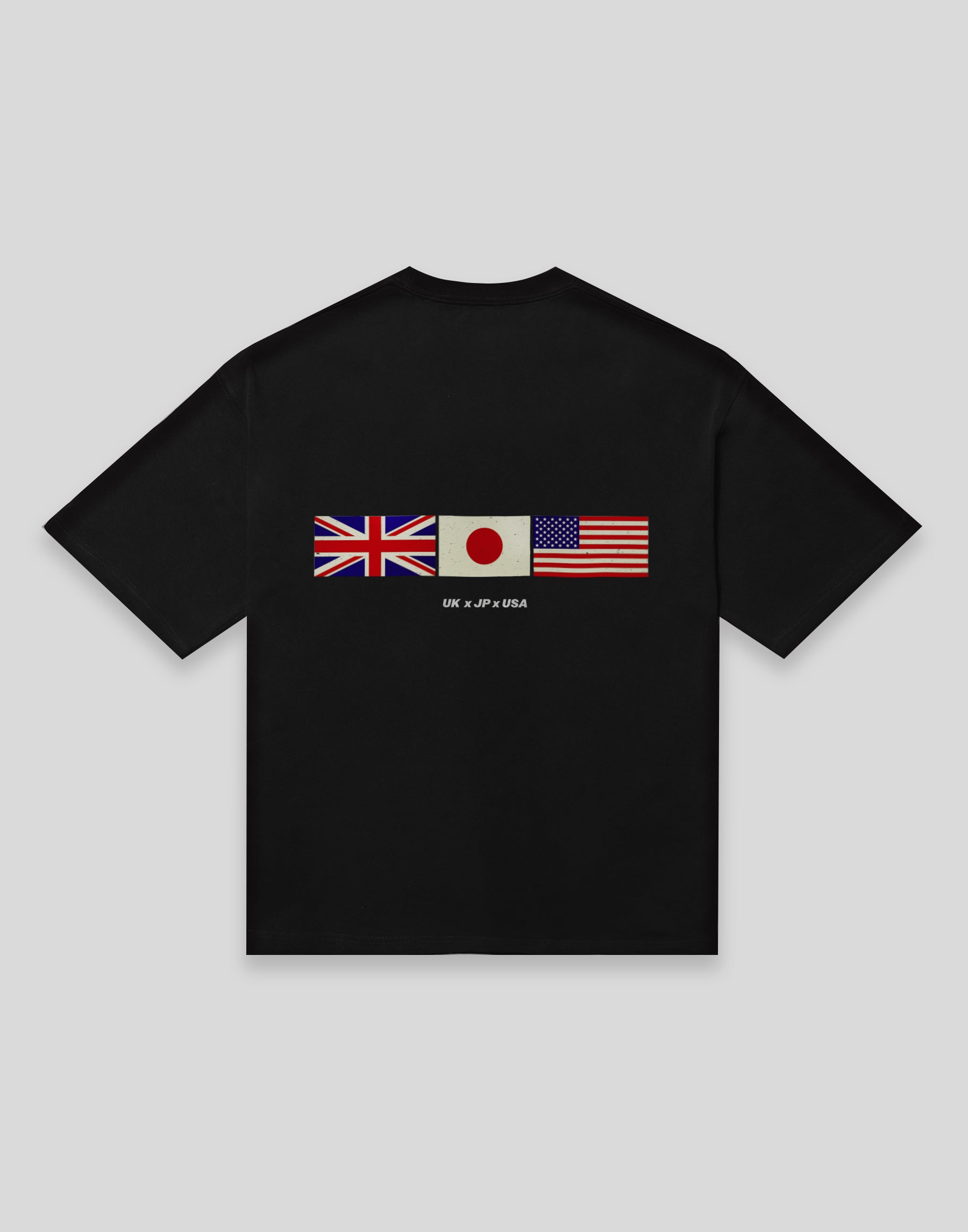 LÝFT × COR Limited Flag T-Shirt - Black