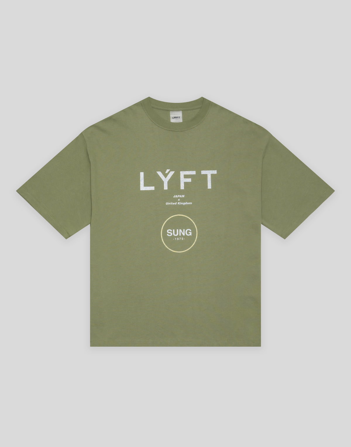 LÝFT x SUNG Big T-Shirt - Olive