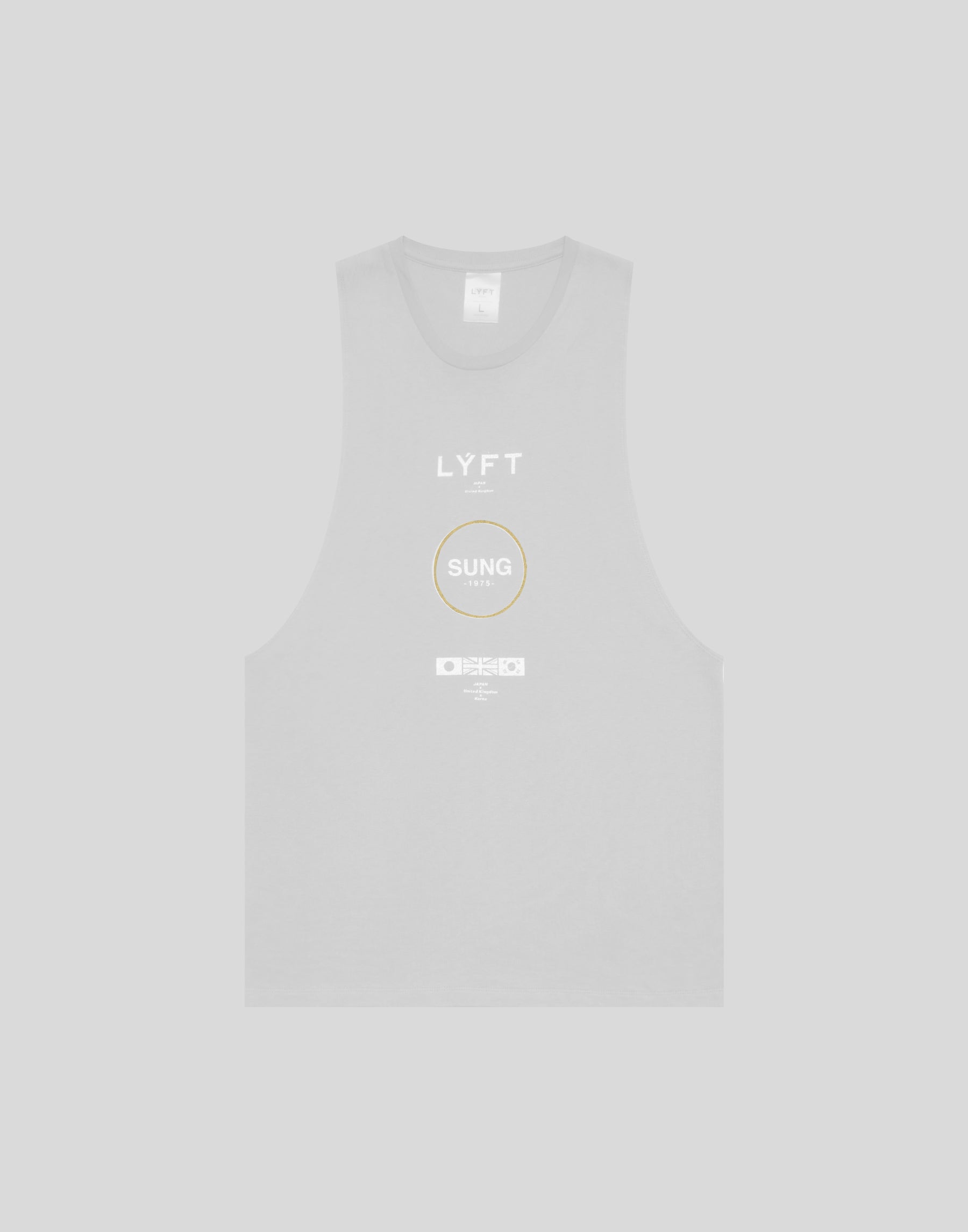 LÝFT x SUNG Drop Tanktop - White