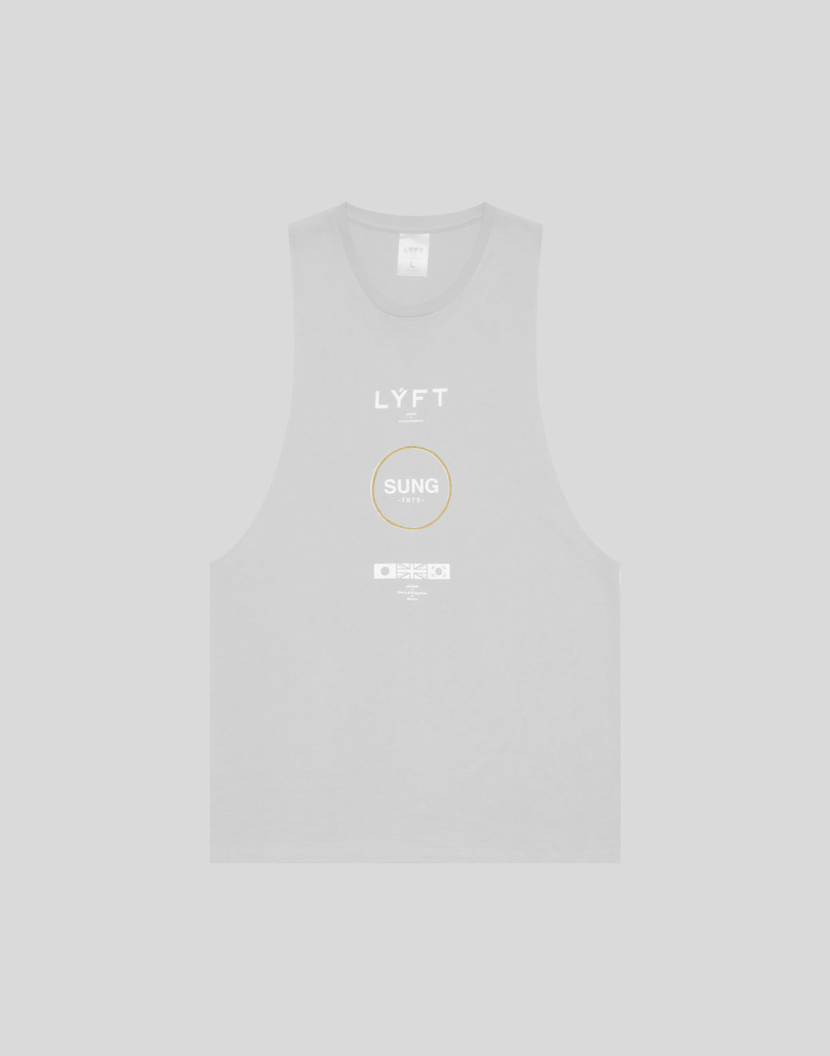 LÝFT x SUNG Drop Tanktop - White