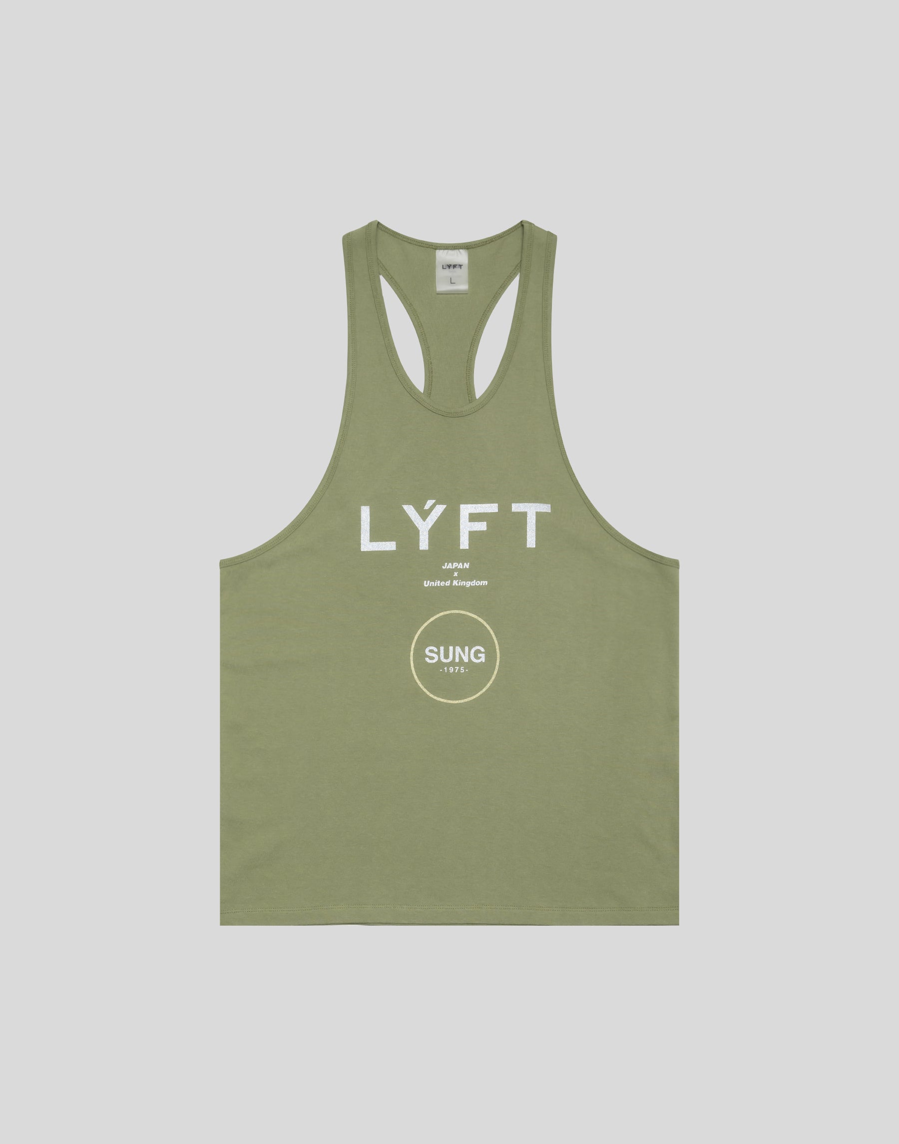 ダイゾー ナチュラル Mサイズ LYFT X SUNG TRAINING TANKTOP OLIVE