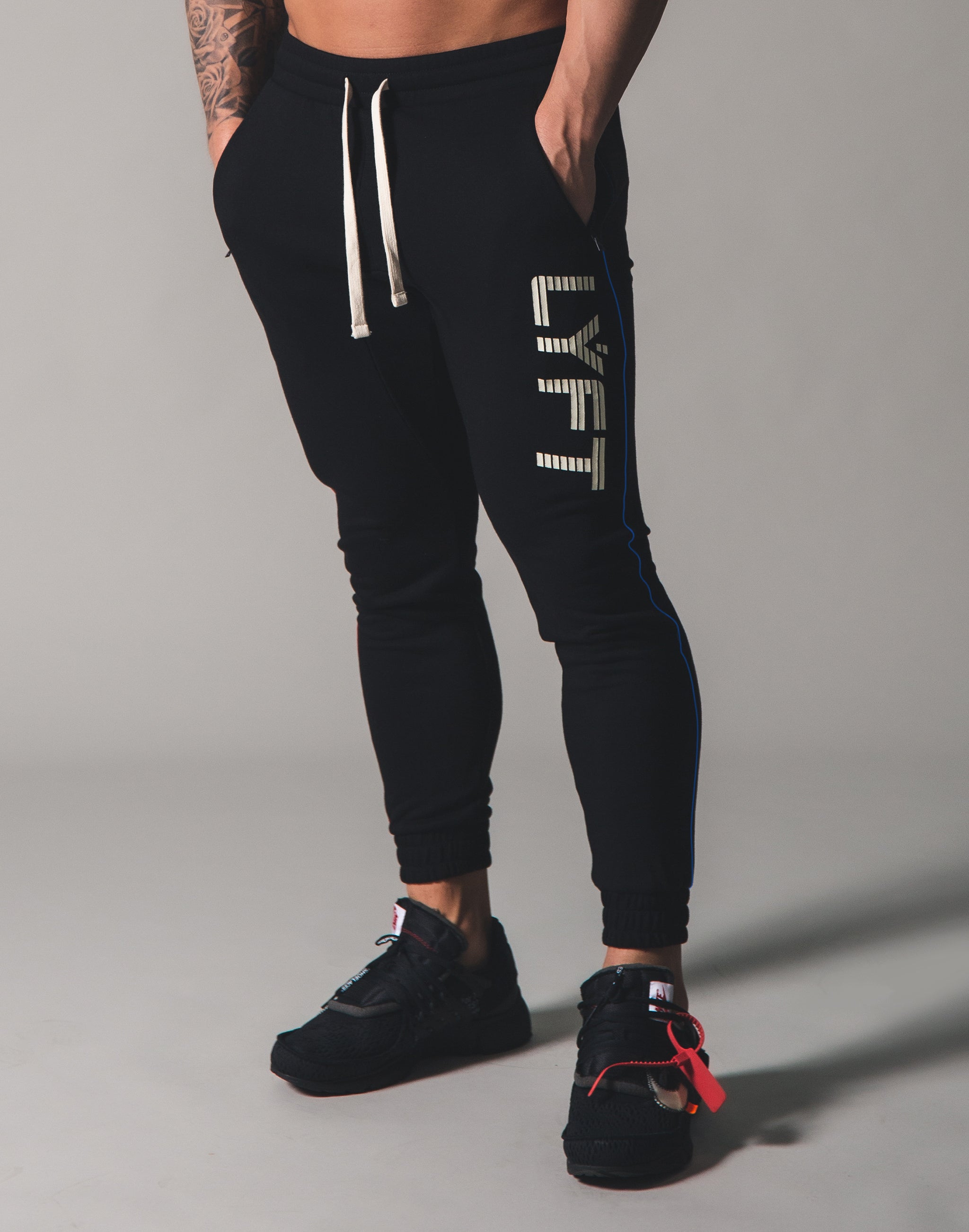 Piping Sweat Pants - Black – LÝFT