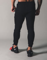 Piping Sweat Pants - Black