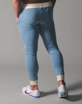 Piping Sweat Pants - L.Blue