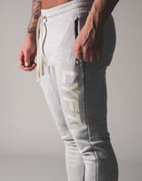 Piping Sweat Pants - Grey