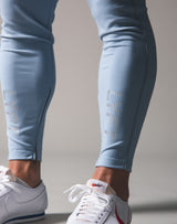 Piping 2Way Stretch Pants - L.Blue