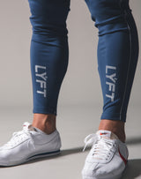 Piping 2Way Stretch Pants - Navy