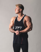 Piping Training Tanktop - Black