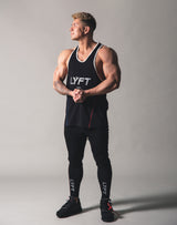 Piping Training Tanktop - Black