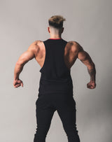 Drop Shoulder Tanktop - Black