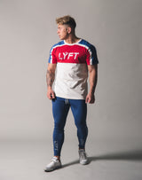 Mix Standard T-Shirt - Off White/Red