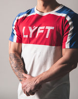 Mix Standard T-Shirt - Off White/Red