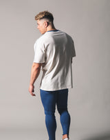 Piping Big T-Shirt - Off White