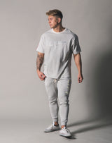 Piping Big T-Shirt - Grey