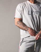 Piping Big T-Shirt - Grey