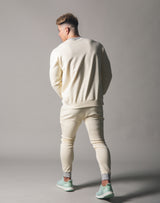 Piping Sweat Crew Neck - Champagne