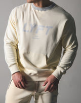 Piping Sweat Crew Neck - Champagne