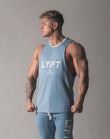 Drop Shoulder Tanktop - L.Blue